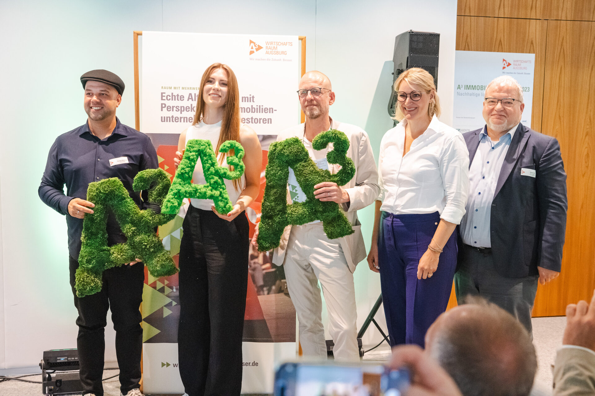 Thomas Quisinsky (Henn), Hanna Bonekämper, Christian Bodensteiner (bodensteiner fest Architekten BDA, Stadtplaner PartGmbB), Eva Weber, Andreas Thiel