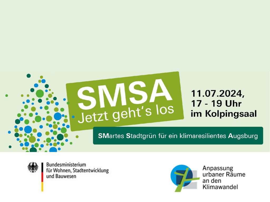 SMSA Smartes Stadtgrün für ein klimaresilientes Augsburg